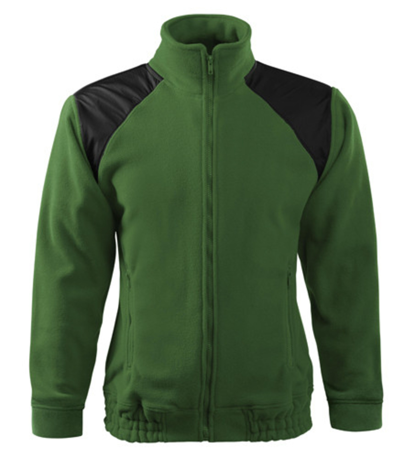 Unisex mikina Rimeck Jacket HI-Q 506 - veľkosť: M, farba: fľašková zelená