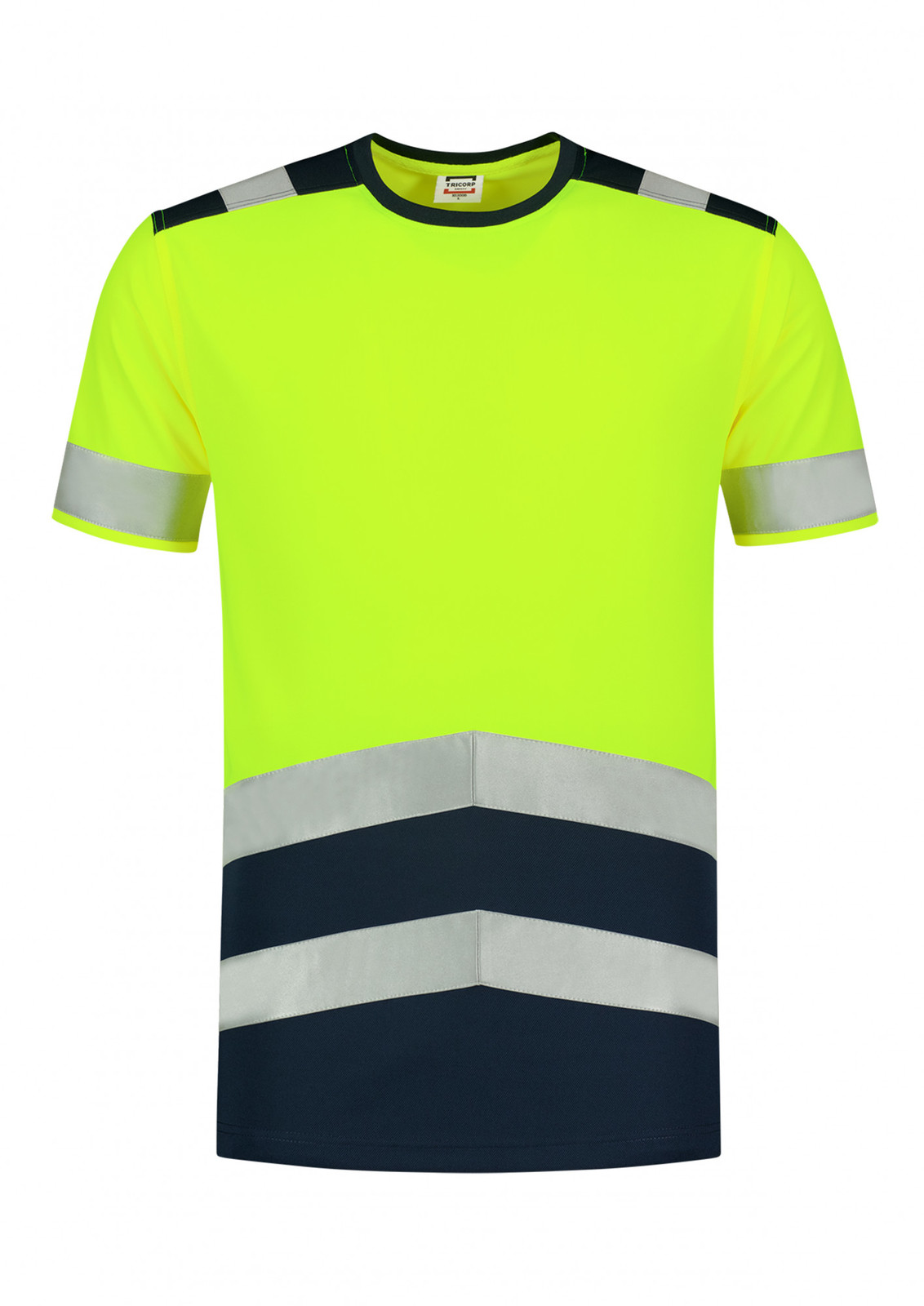 Unisex reflexné tričko Tricorp High Vis Bicolor T01 - veľkosť: 3XL, farba: fluorescenčno žltá