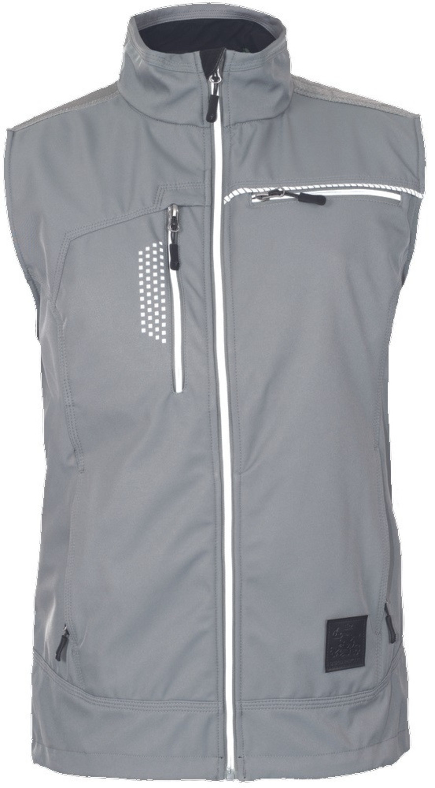 Unisex softshellová vesta Cerva Taurus Litz GRS - veľkosť: 5XL, farba: sivá
