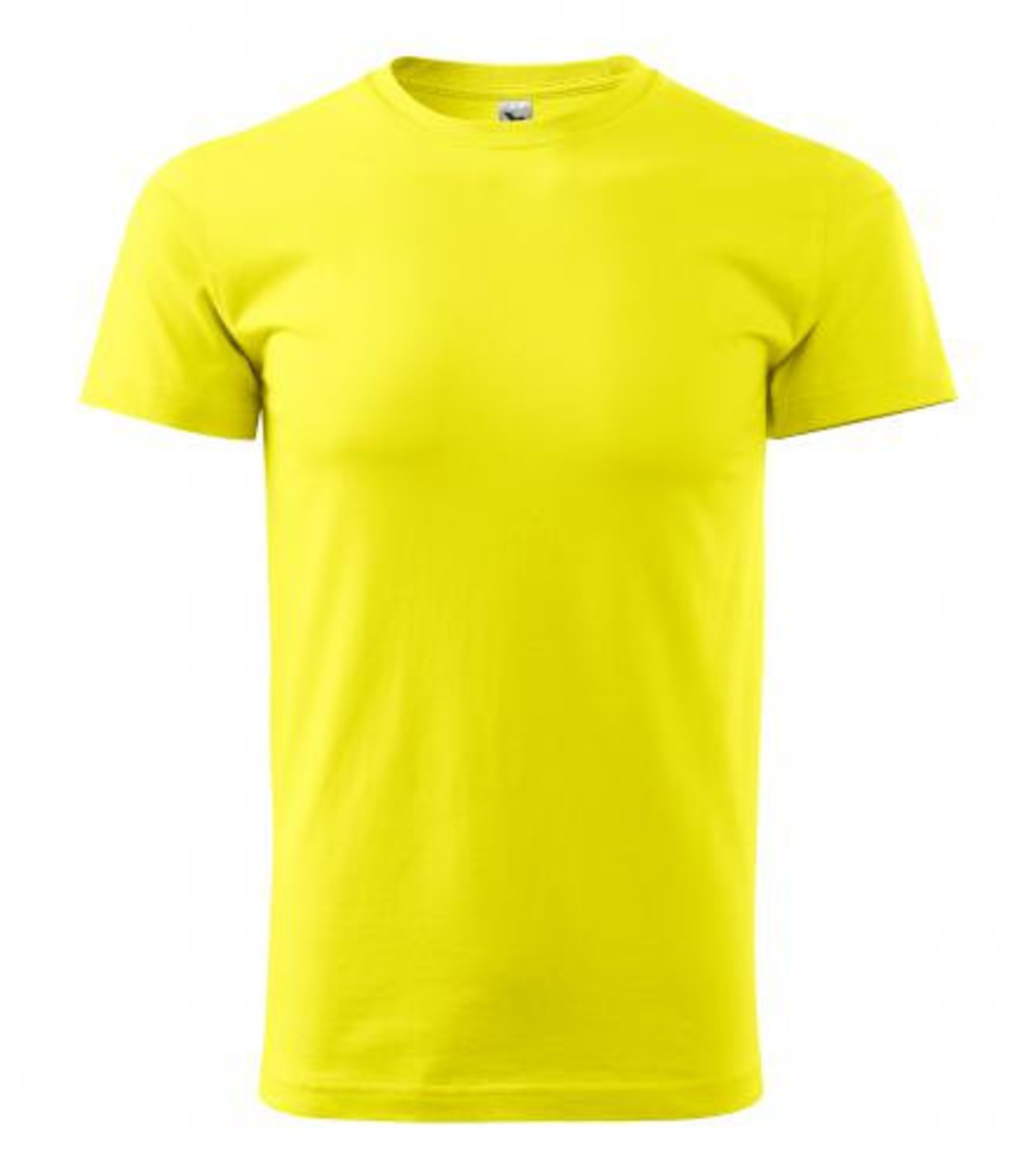 Unisex tričko Malfini Heavy New 137 - veľkosť: XS, farba: citrónová