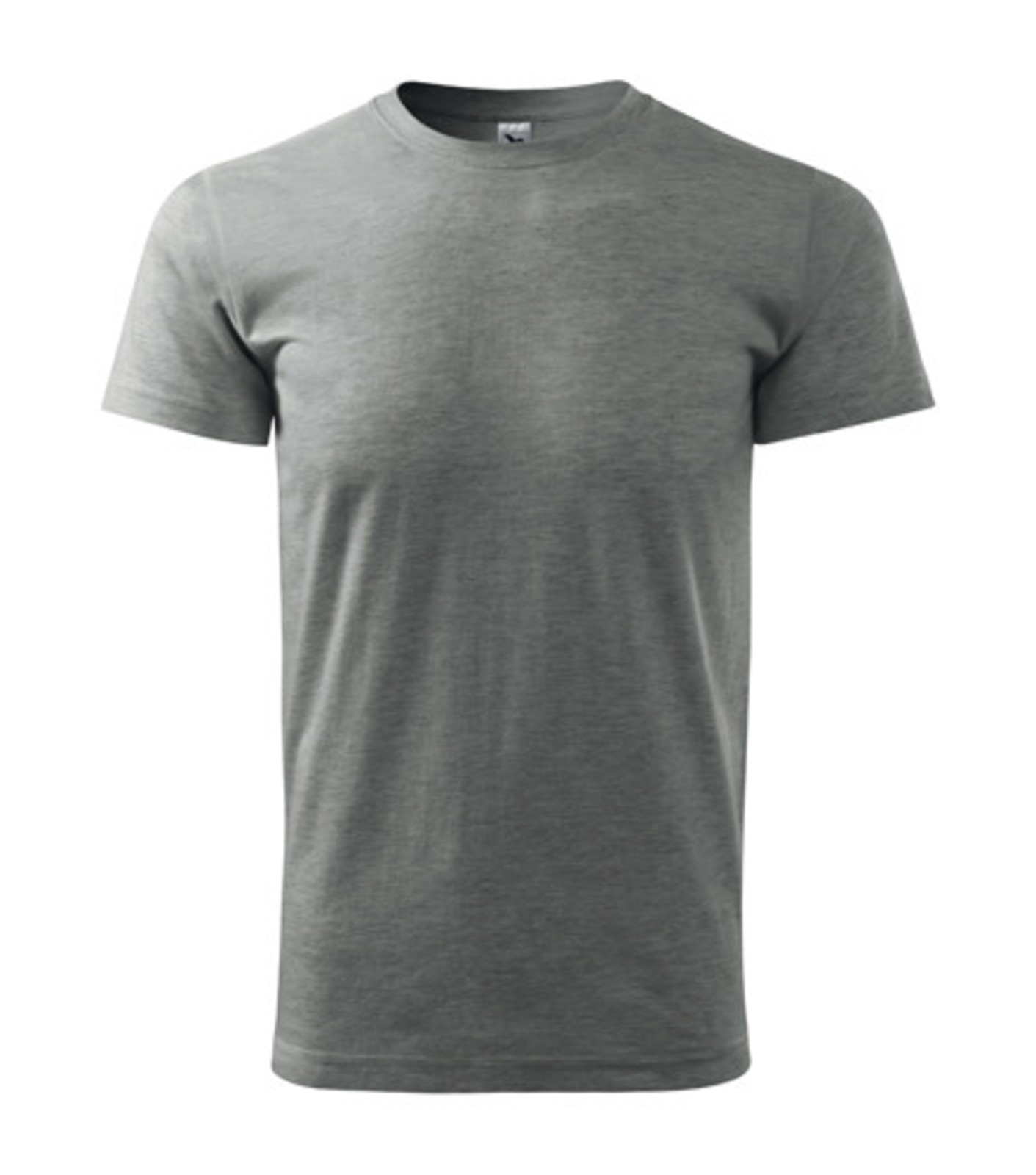 Unisex tričko Malfini Heavy New 137 - veľkosť: M, farba: tmavosivý melír