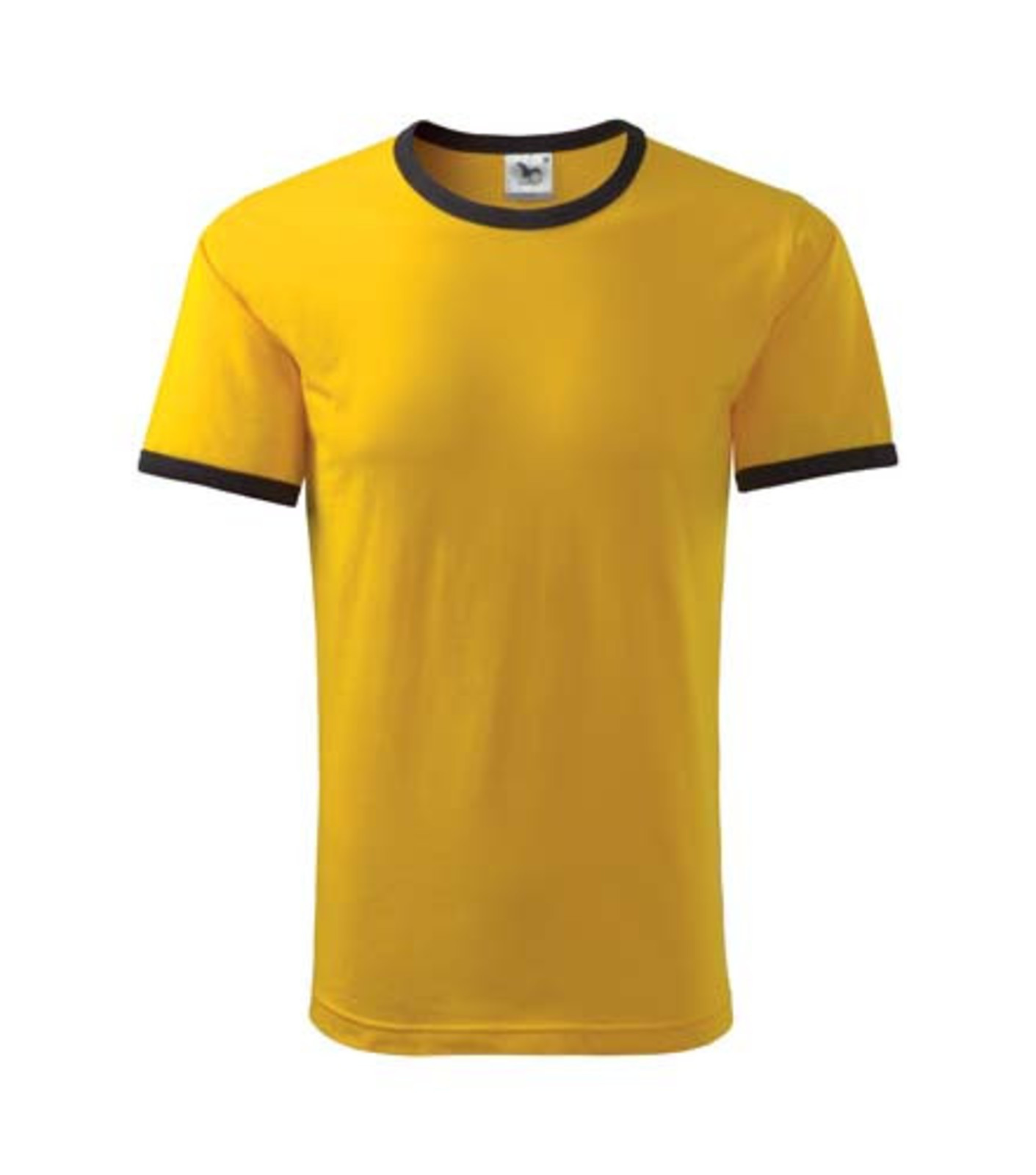 Unisex tričko Adler Infinity 131 - veľkosť: S, farba: čierna/žltá