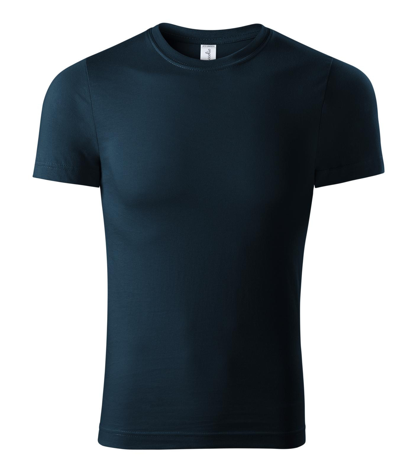 Unisex tričko Piccolio Paint P73 - veľkosť: L, farba: tmavo modrá