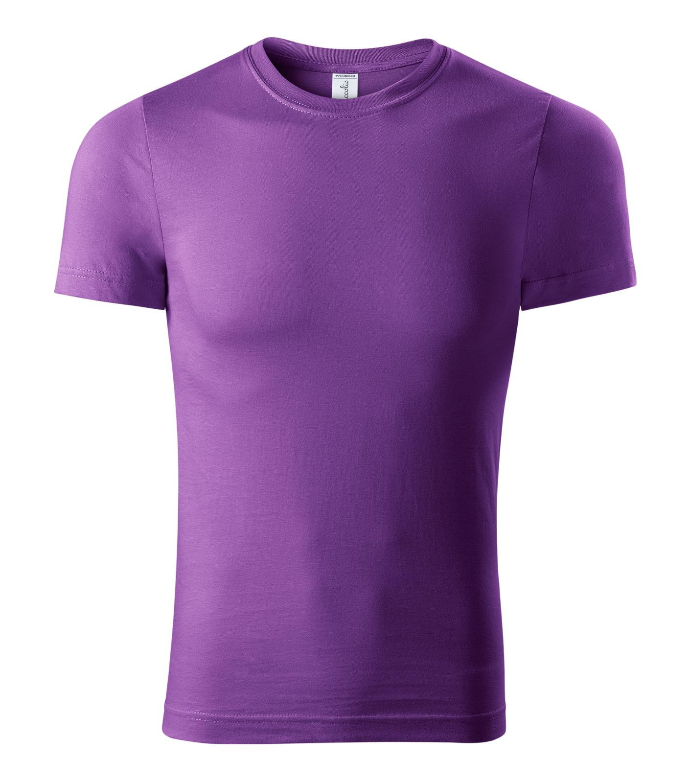 Unisex tričko Piccolio Paint P73 - veľkosť: XL, farba: fialová