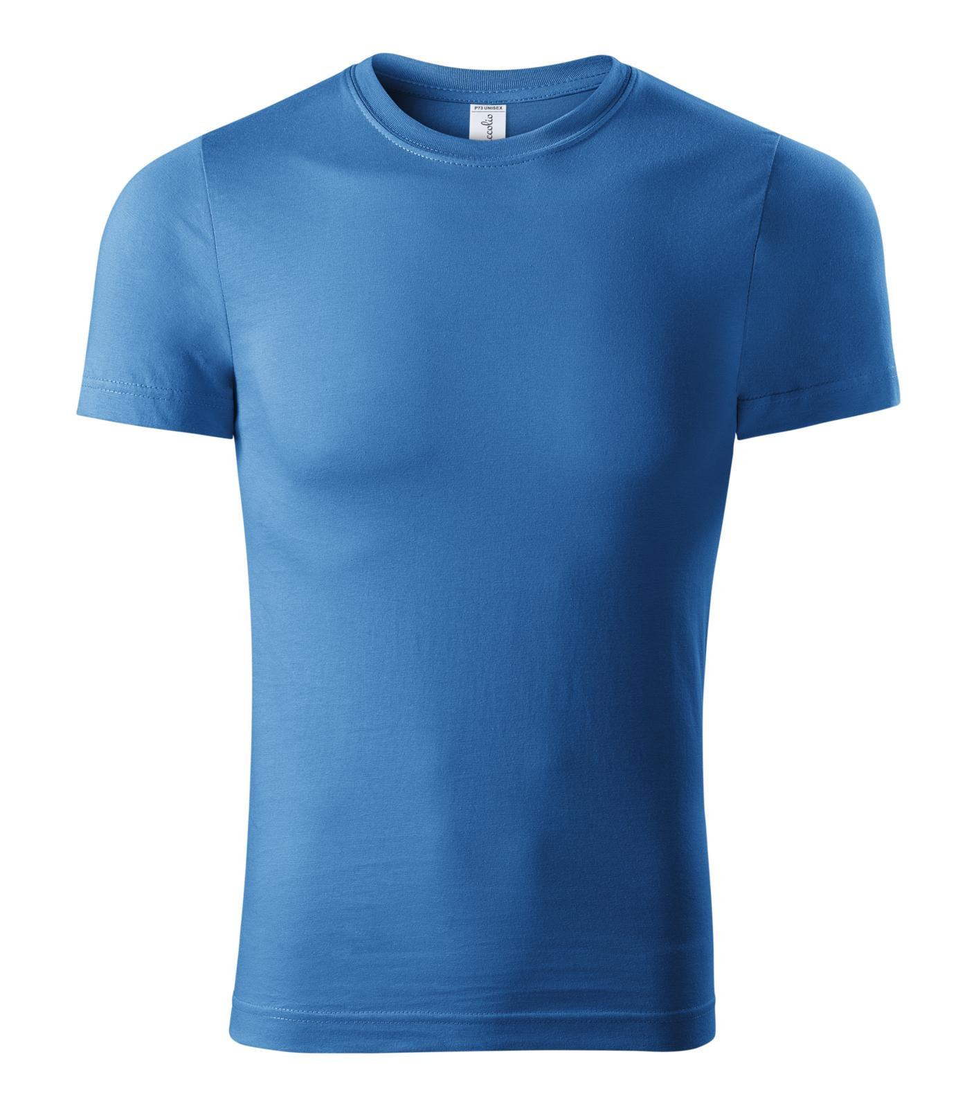Unisex tričko Piccolio Paint P73 - veľkosť: XL, farba: svetlo modrá