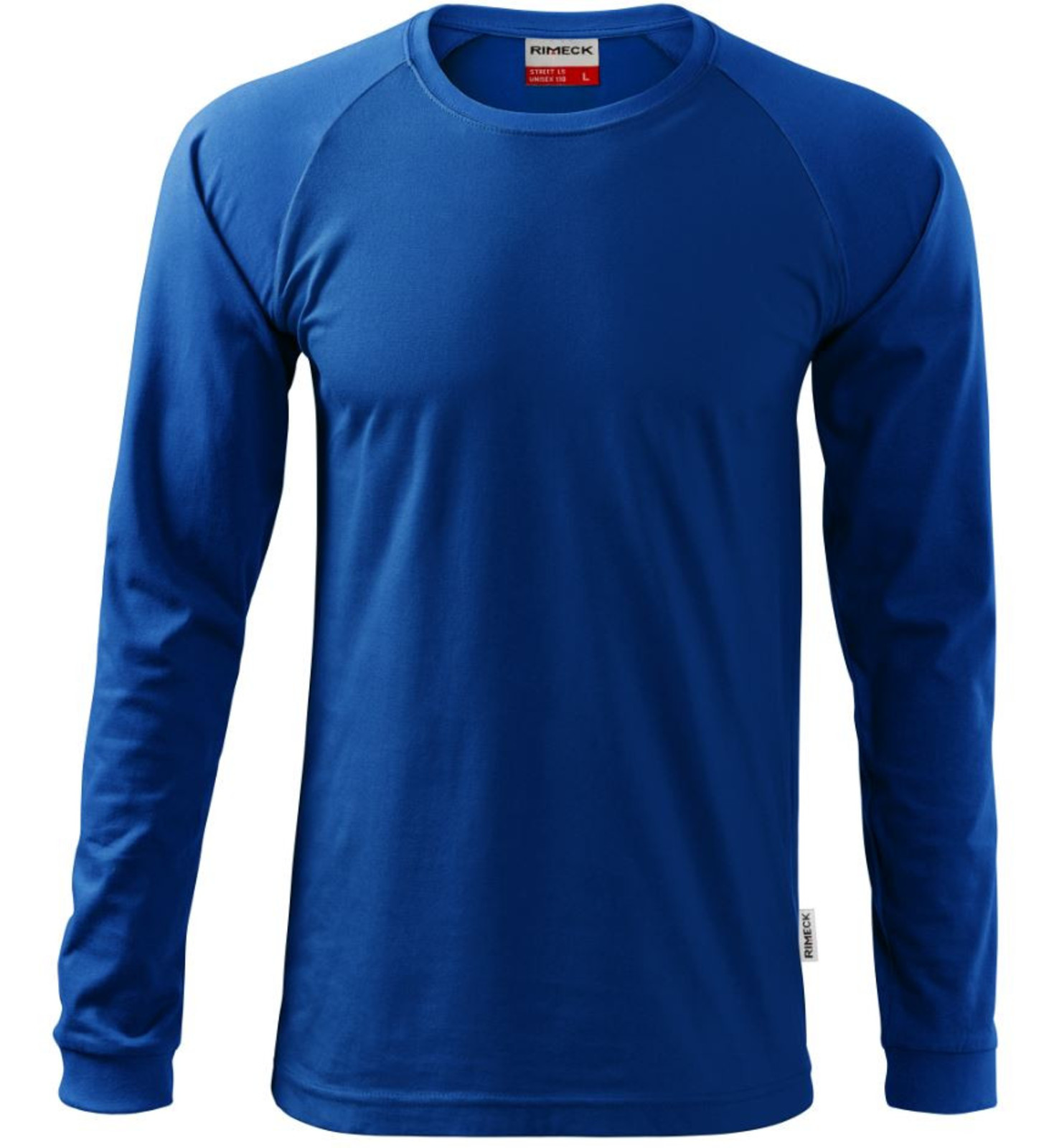 Unisex tričko s dlhým rukávom Rimeck Street LS 130 - veľkosť: S, farba: kráľovská modrá