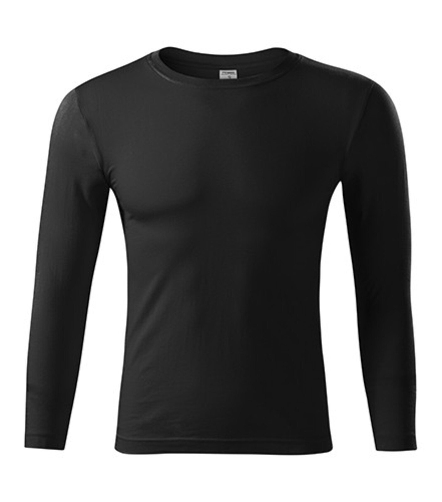 Unisex tričko s dlhým rukávom Progress LS P75 - veľkosť: XL, farba: čierna
