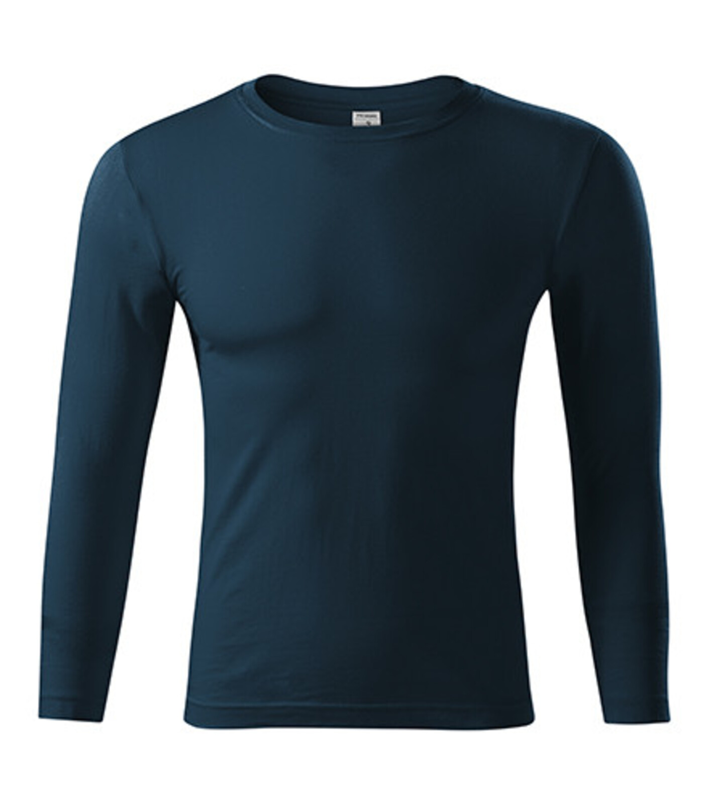 Unisex tričko s dlhým rukávom Progress LS P75 - veľkosť: S, farba: tmavo modrá