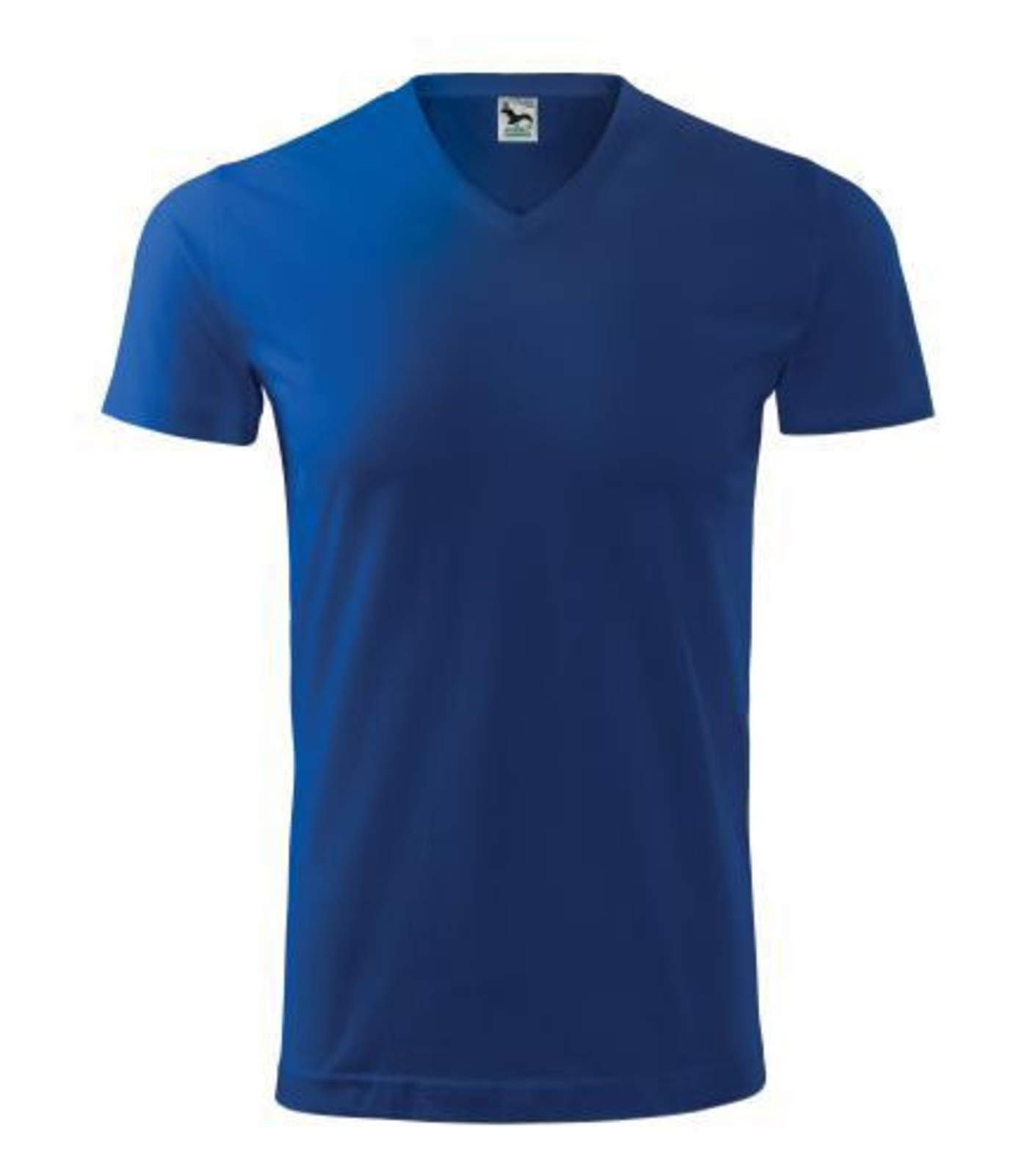 Unisex tričko s V výstrihom Adler Heavy V-Neck 111 - veľkosť: S, farba: kráľovská modrá