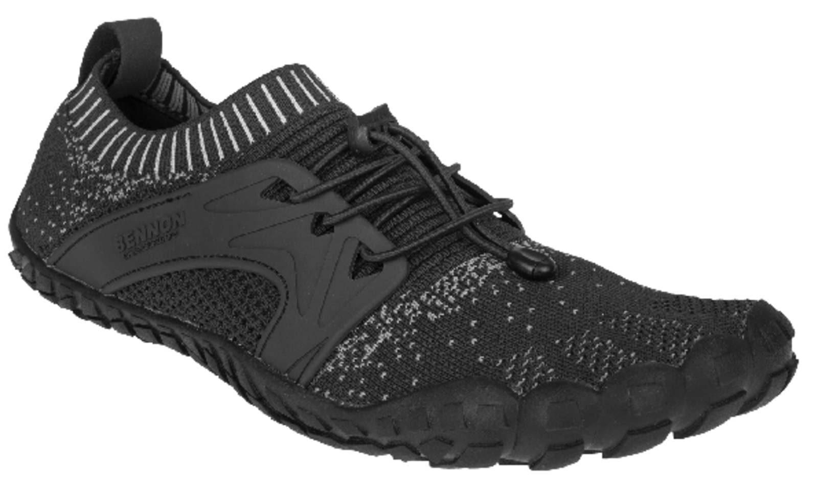 Voľnočasová barefoot obuv Bennon Bosky - veľkosť: 47, farba: čierna/biela