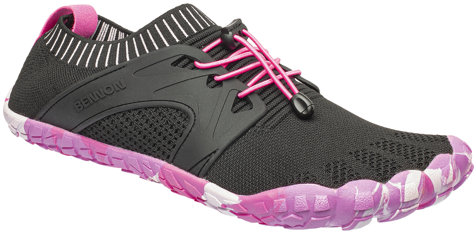 Voľnočasová barefoot obuv Bennon Bosky - veľkosť: 39, farba: čierna/ružová