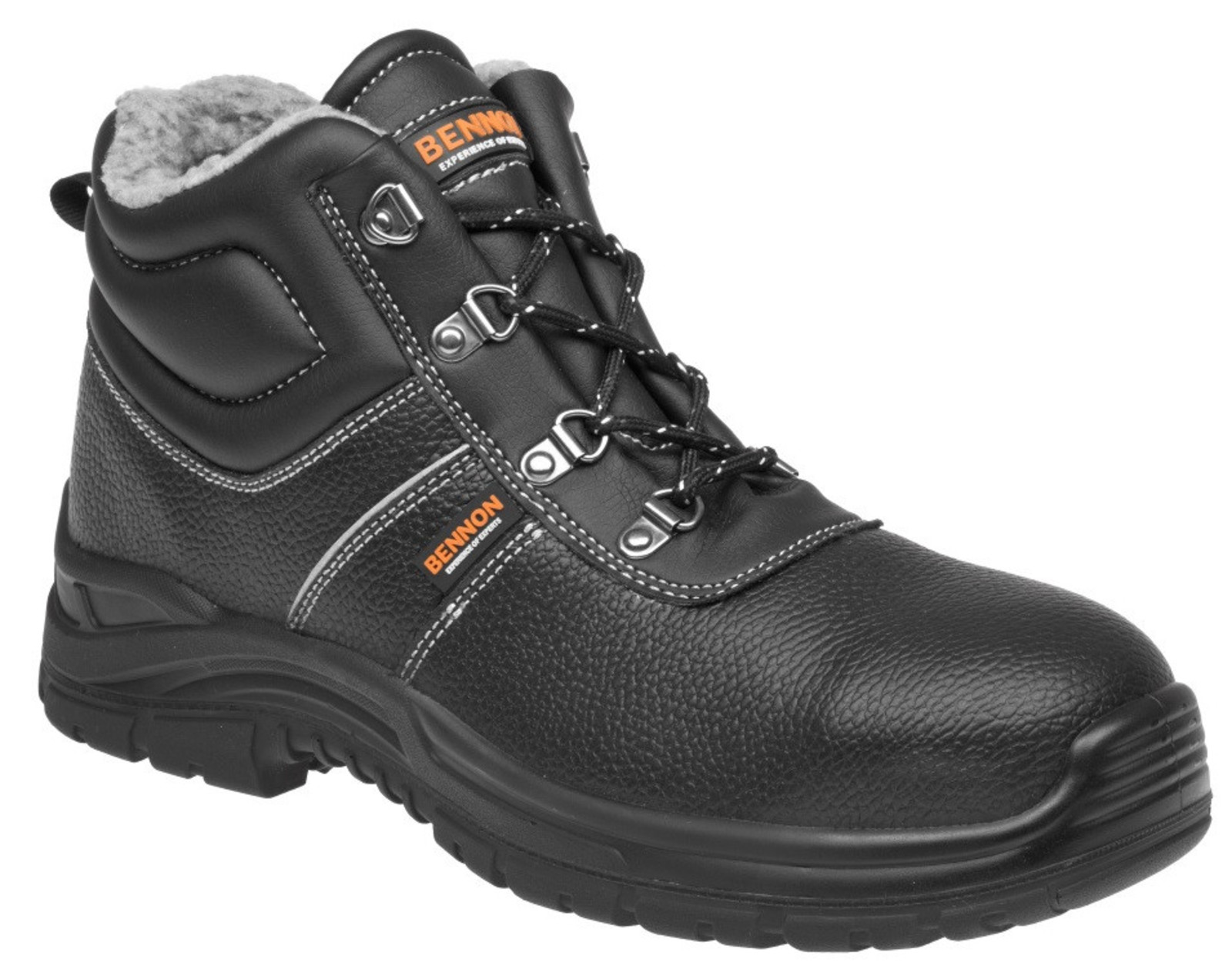 Zimná bezpečnostná obuv Bennon Basic S3 - veľkosť: 44, farba: čierna
