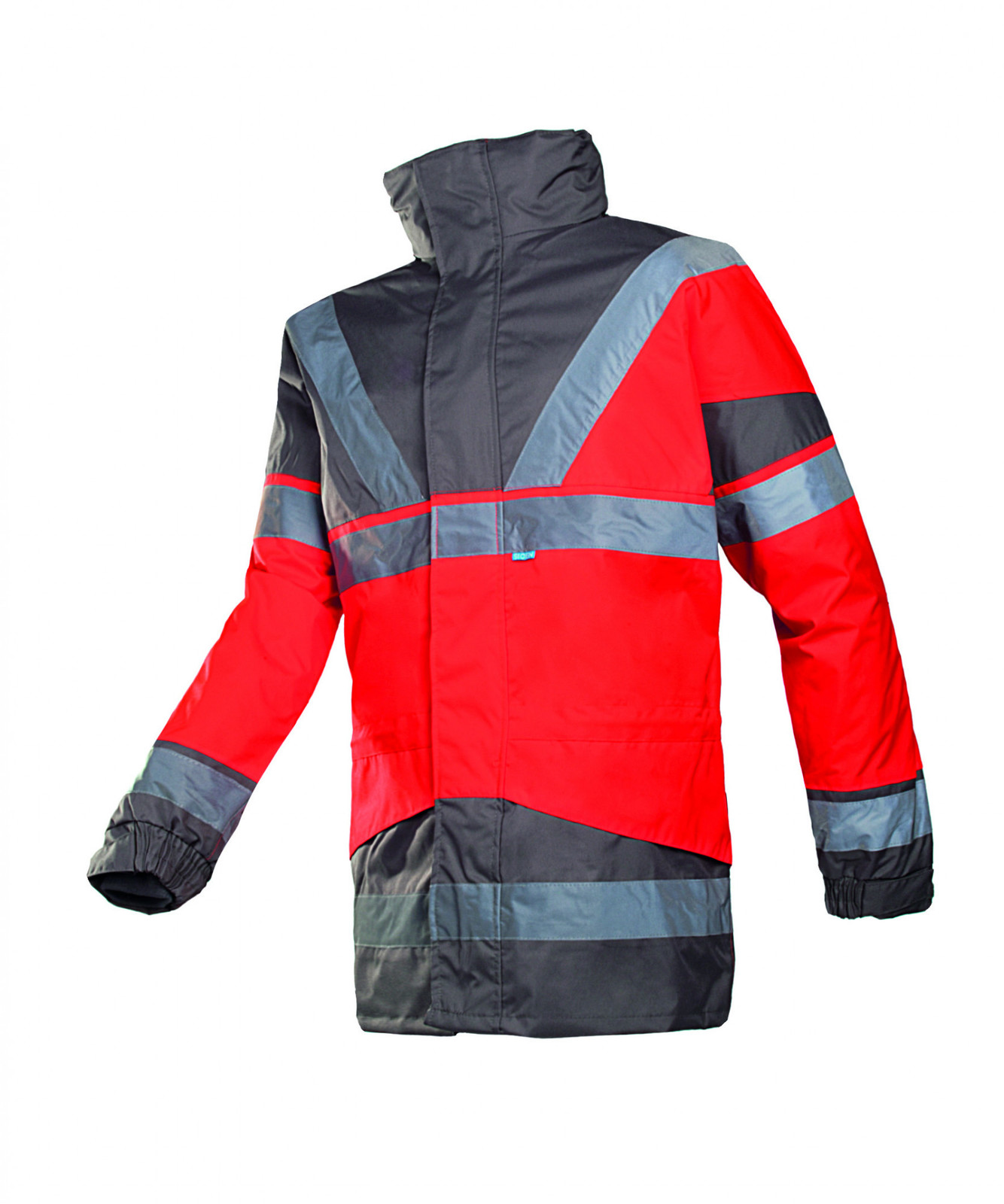 Zimná bunda 4v1 Skollfield 209A - veľkosť: M, farba: červená