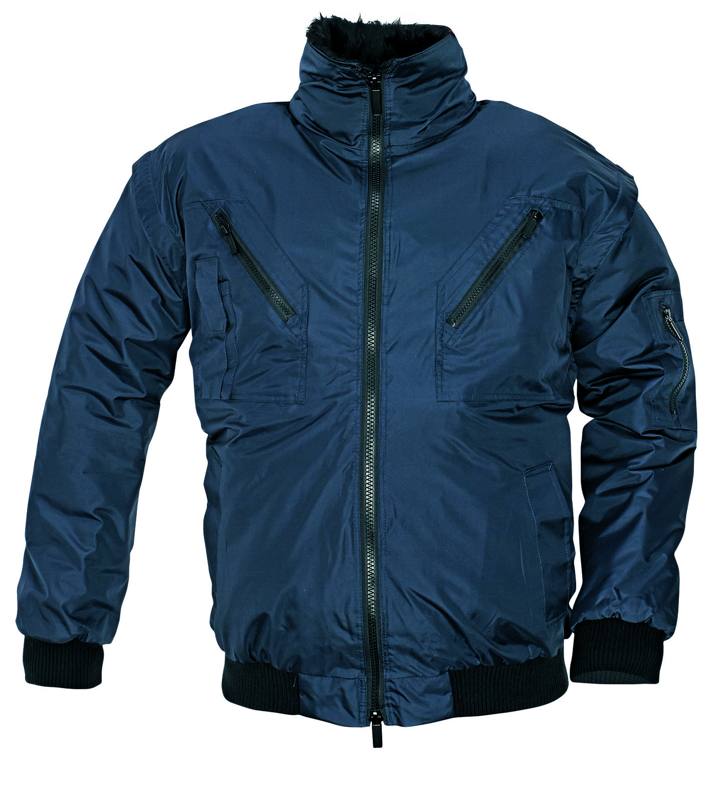 Zimná bunda a vesta Pilot 3v1 pánska - veľkosť: M, farba: navy