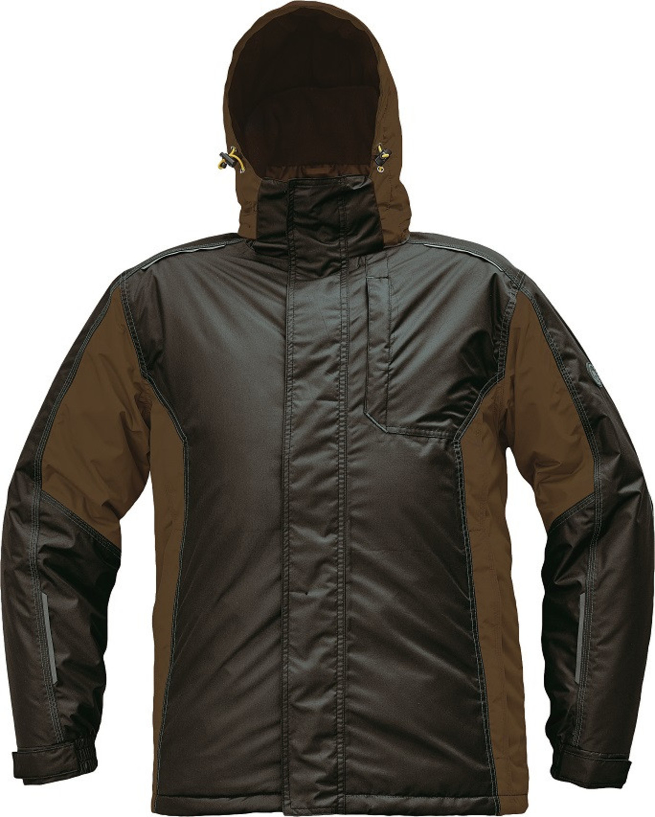 Zimná bunda Cerva Dayboro pánska - veľkosť: 4XL, farba: tmavo hnedá