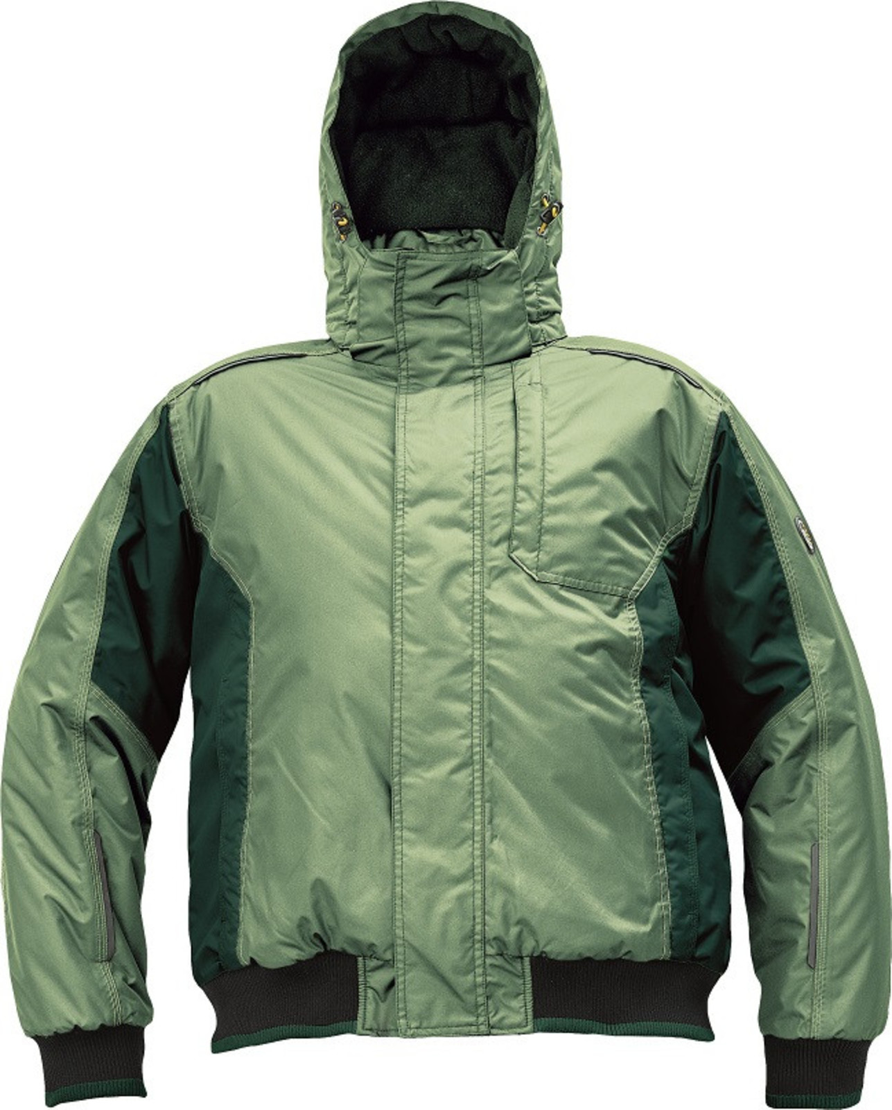 Zimná bunda Cerva Dayboro Pilot pánska - veľkosť: XL, farba: machovo zelená