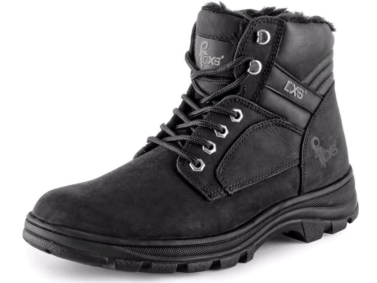 Zimná členková obuv CXS Road Industry FO E CI SRA - veľkosť: 45, farba: čierna
