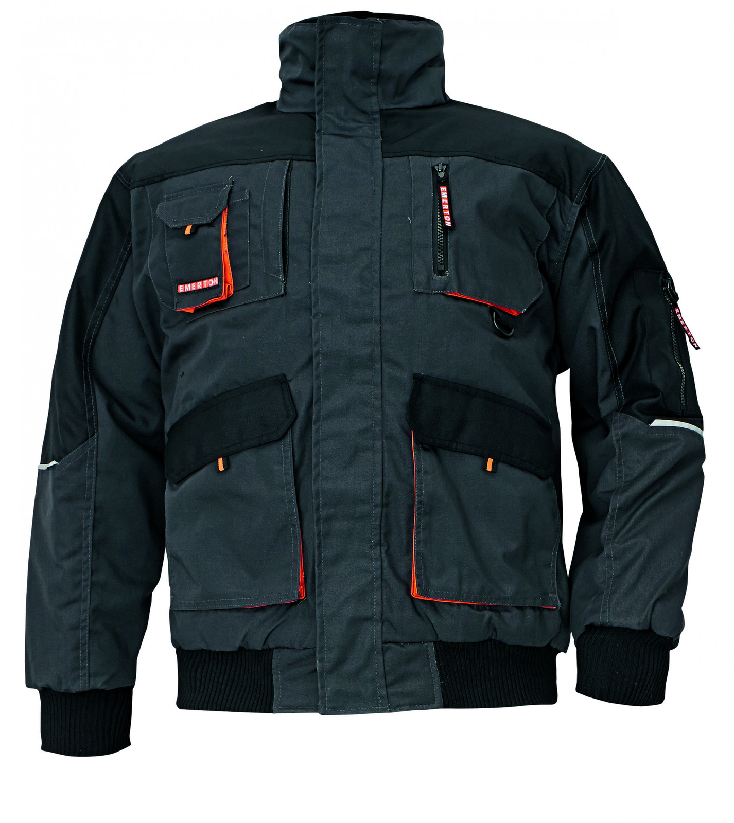 Zimná montérková bunda Emerton Pilot - veľkosť: S, farba: čierna