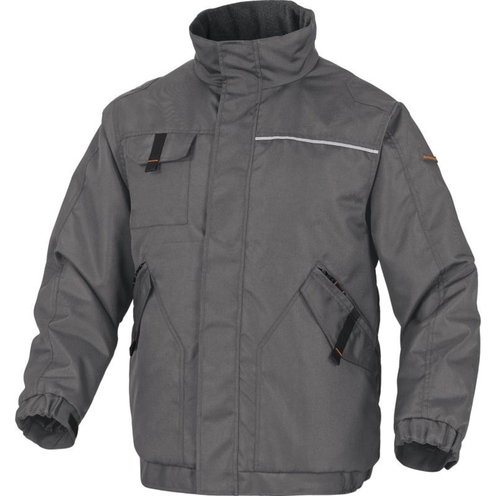 Zimná pracovná bunda Delta Plus Northwood2 - veľkosť: XL, farba: sivá/oranžová