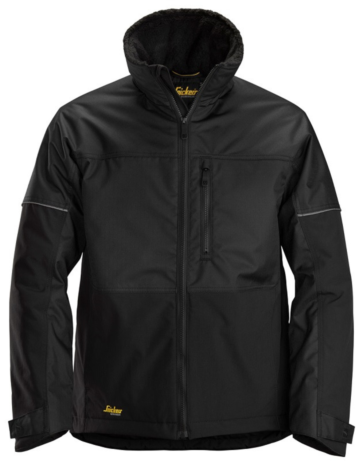 Zimná pracovná bunda Snickers® AllroundWork - veľkosť: L, farba: čierna