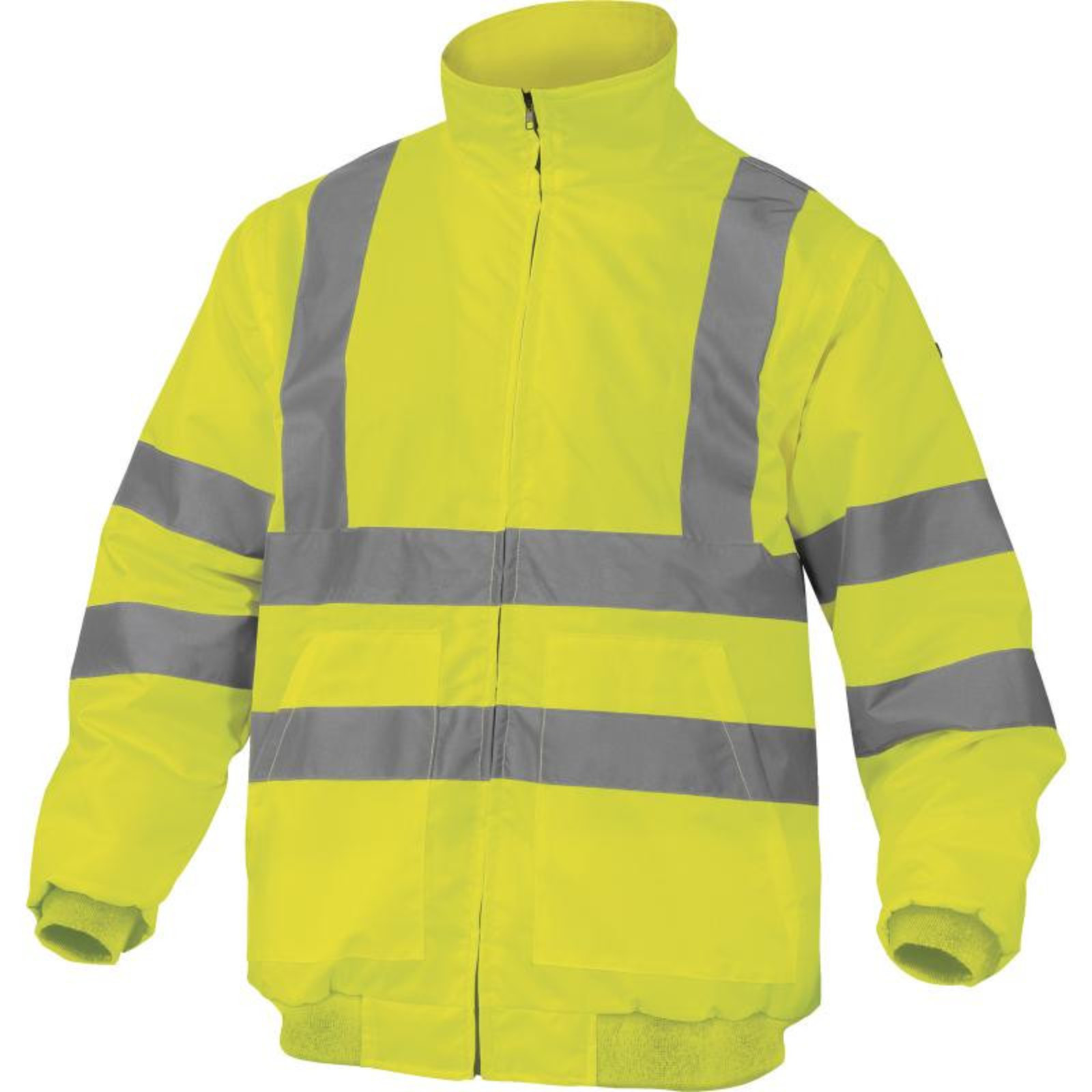Zimná reflexná bunda Delta Plus Reno 2v1 - veľkosť: S, farba: fluorescenčno žltá