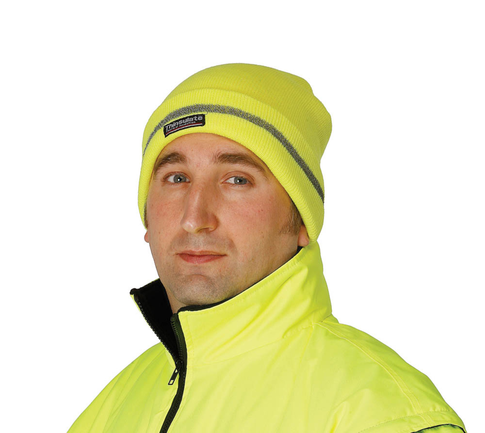Zimná reflexná čiapka Turia - veľkosť: UNI, farba: žltá