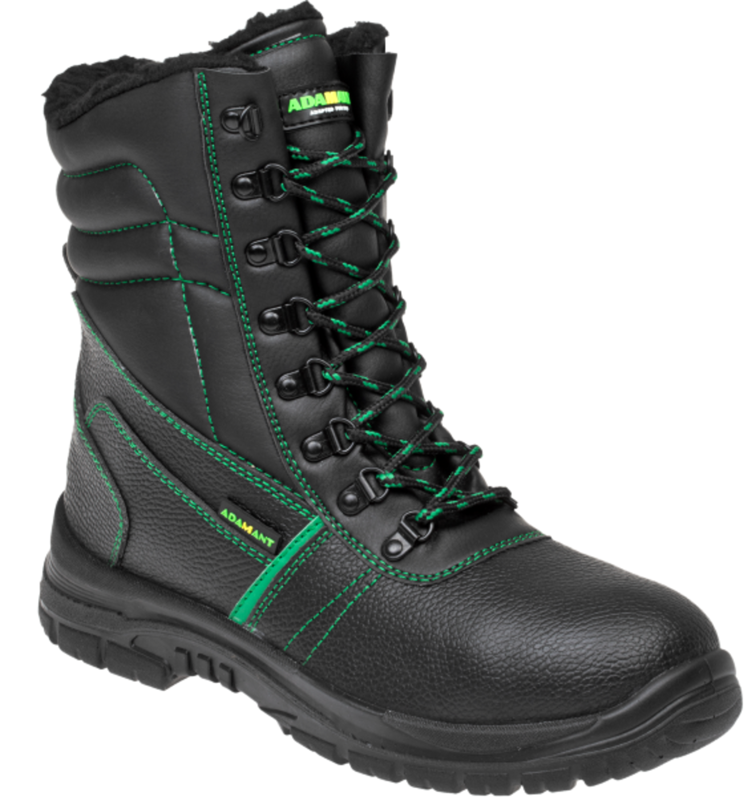 Zimná vysoká bezpečnostná obuv Adamant Classic S3 - veľkosť: 41, farba: čierna
