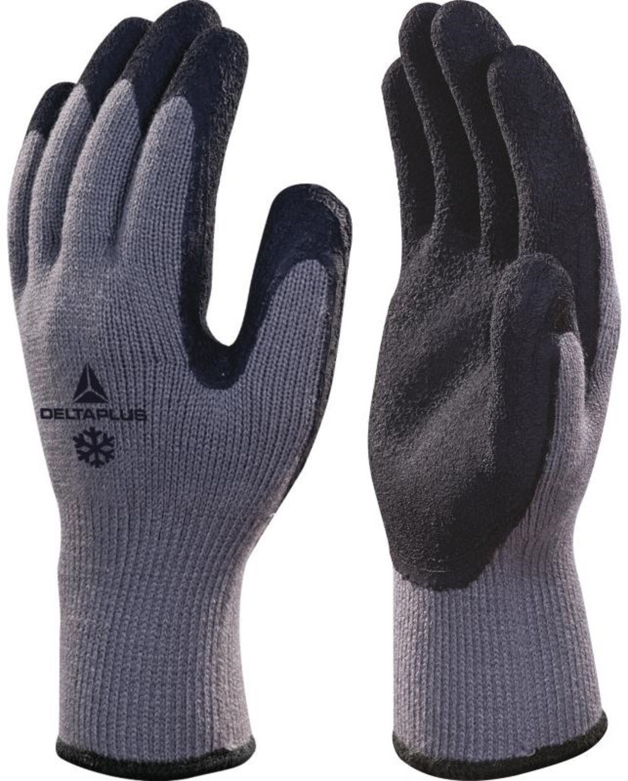 Zimné pracovné rukavice Delta Plus Apollon Winter VV735 - veľkosť: 10/XL, farba: sivá/čierna