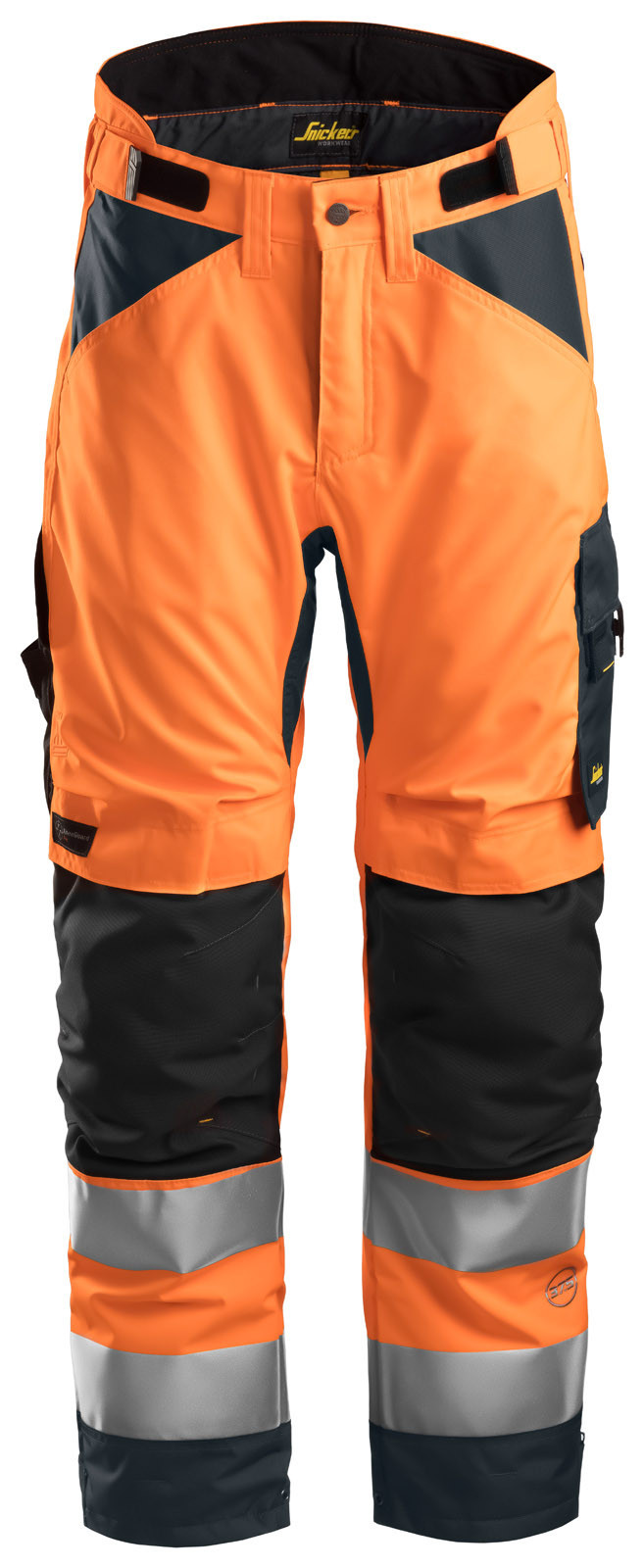 Zimné reflexné montérky Snickers® AllroundWork - veľkosť: XL, farba: oranžová