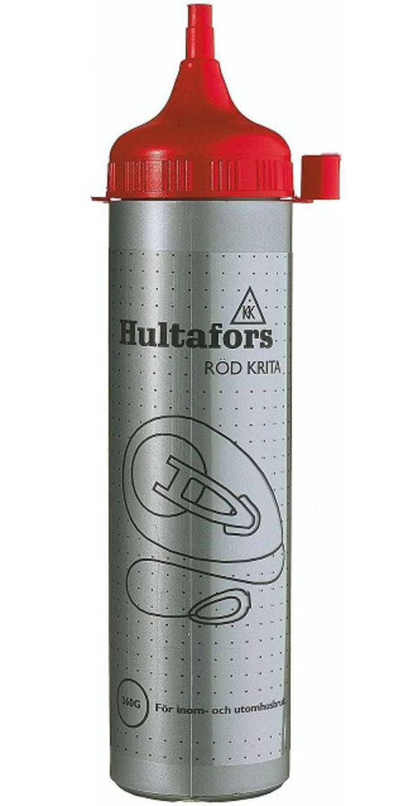 Značkovacia krieda Hultafors 360g - veľkosť: 360 g, farba: červená