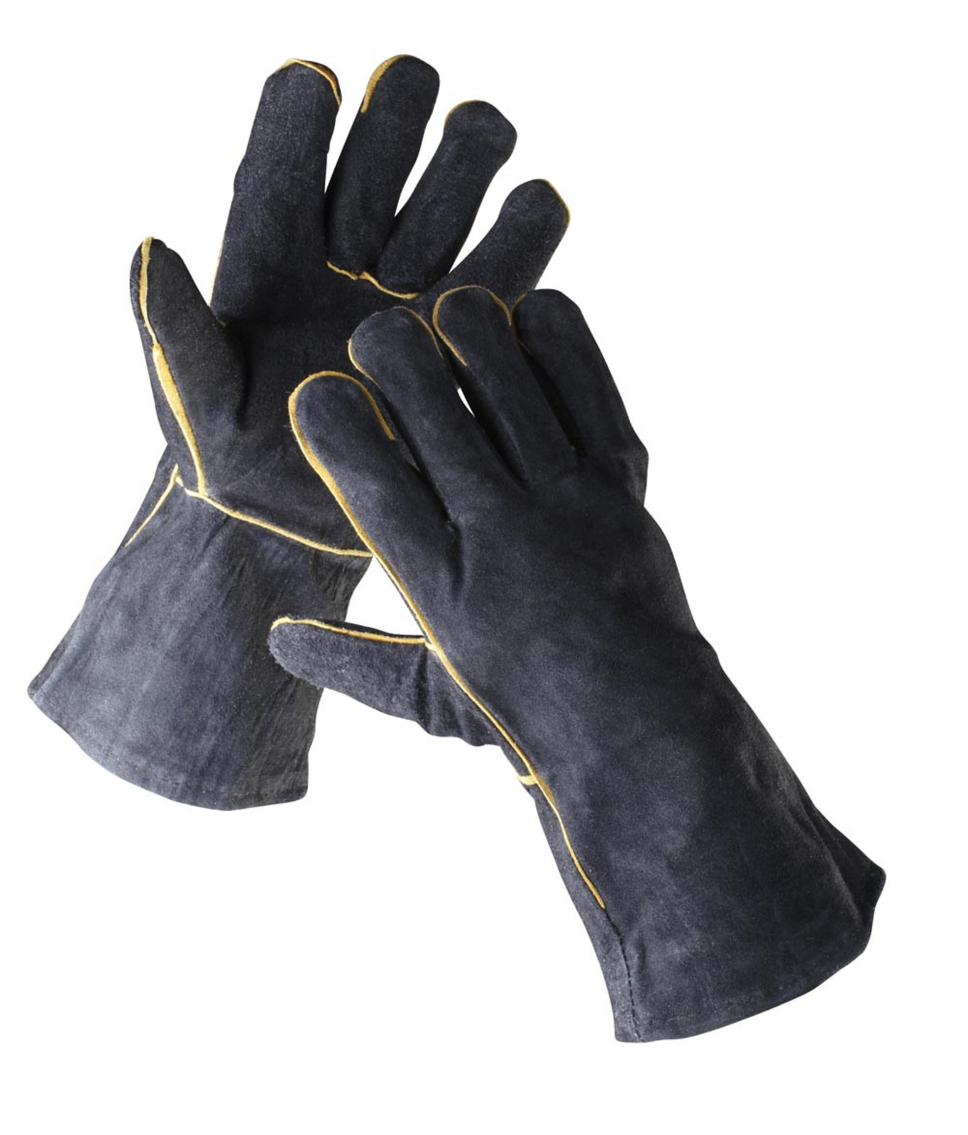 Zváračské rukavice Sandpiper Black kožené - veľkosť: 11/XXL