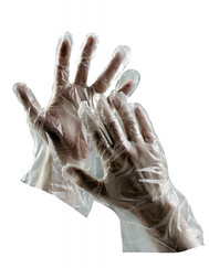 Jednorazové rukavice Duck polyetylénové 100 ks