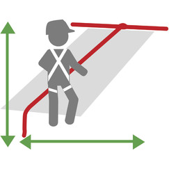 Samonavíjacie zariadenie s 10m lanom Delta Plus AN15010T