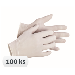 Jednorazové latexové rukavice Loon 100 ks