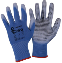 Pracovné rukavice CXS Brita Dots s PVC terčíkmi