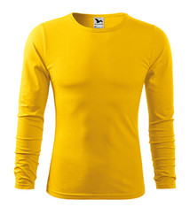 Pánske bavlnené tričko s dlhým rukávom Malfini Fit-T 119
