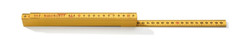 Laminátový skladací meter Hultafors 1m žltý (10 lamiel)