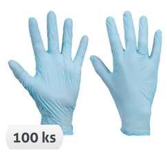 Jednorazové nitrilové rukavice Dermik NA 35 nepúdrované 100 ks