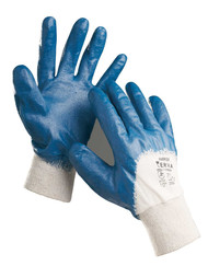 Nitrilové pracovné rukavice Harrier Blue