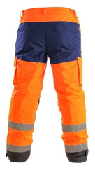 Zateplené reflexné pracovné nohavice CXS Cardiff