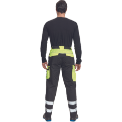 Pracovné nohavice s reflexnými pruhmi Cerva Max Vivo Reflex 