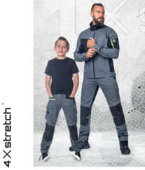 Detské strečové nohavice Ardon 4Xstretch