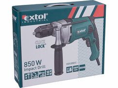 Extol Industrial 8790031 vŕtačka príklepová, Click-Lock, príkon 850W