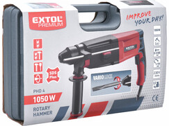 Extol Premium 8890250, kladivo vŕtacie a sekacie, SDS-plus, príkon 1050W, 3,4J