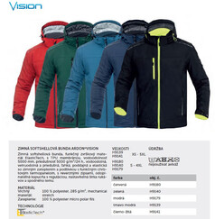 Pánska zimná softshellová bunda Ardon Vision