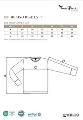Pánske merino tričko s dlhým rukávom Malfini Premium Merino Rise LS 159