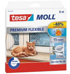 Samolepiace silikónové tesnenie Tesa Tesamoll Premium Flexible