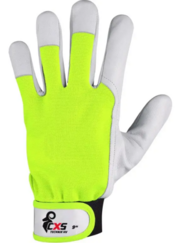 Kombinované pracovné rukavice CXS Technik HV