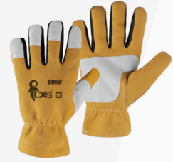 Zimné kožené pracovné rukavice CXS Chivay