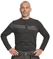 Bavlnené tričko s dlhým rukávom Sandown